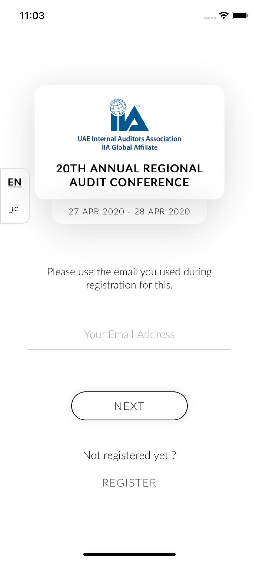 Login - UAE IAA Events App Login - UAE IAA Events App
